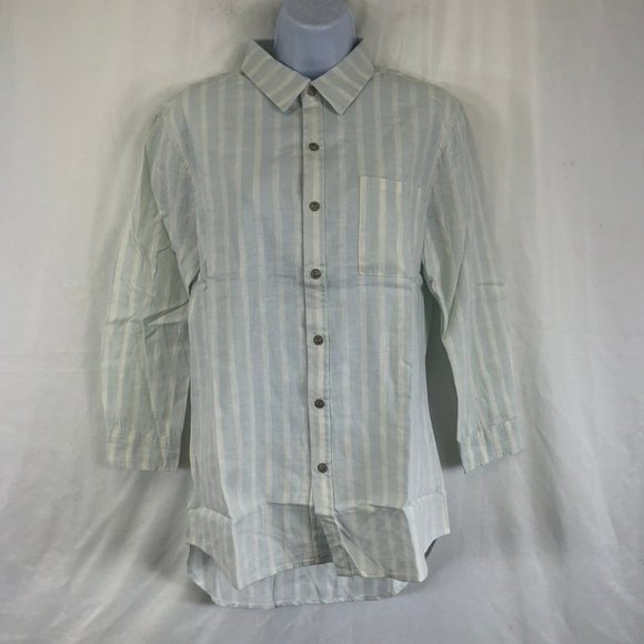 Articles Of Society Betty Malibu Button Up Shirt - Picture 1 of 4
